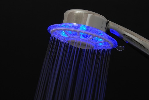 LED shower head